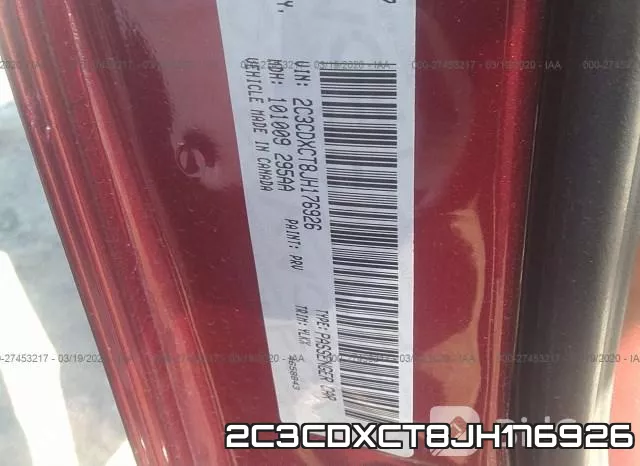 2C3CDXCT8JH176926 фото 10