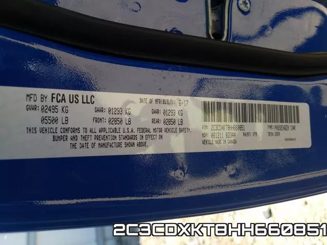 2C3CDXKT8HH660851 фото 2