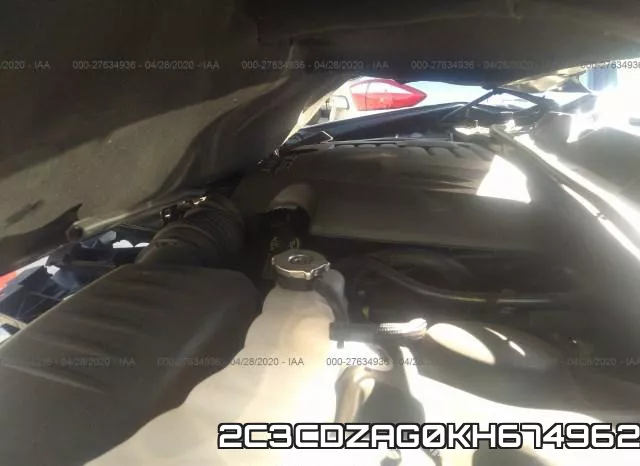 2C3CDZAG0KH674962 фото 2