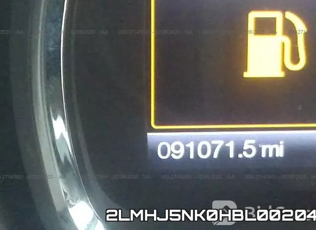 2LMHJ5NK0HBL00204 фото 8