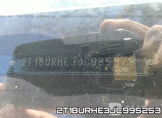 2T1BURHE3JC995253 фото 10