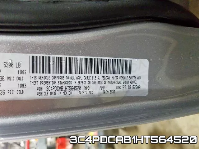 3C4PDCAB1HT564520 фото 2