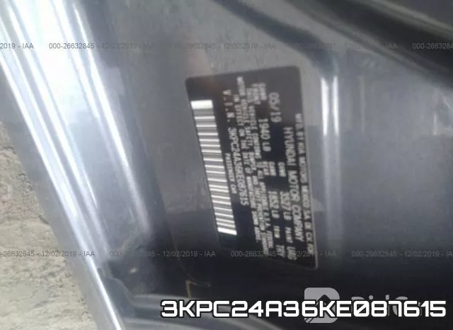 3KPC24A36KE087615 фото 10
