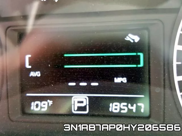 3N1AB7AP0HY206586 фото 9