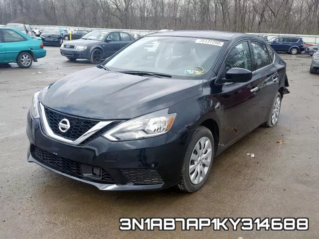 3N1AB7AP1KY314688 фото 3