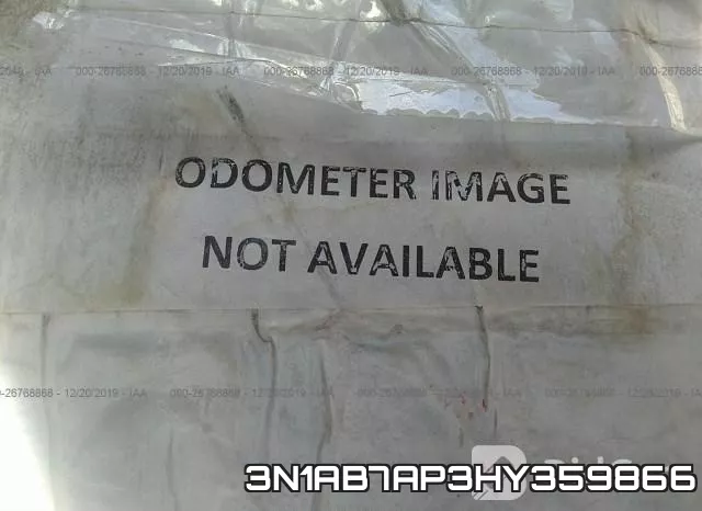 3N1AB7AP3HY359866 фото 8