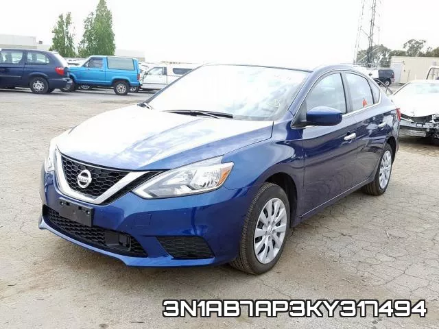 3N1AB7AP3KY317494 фото 3
