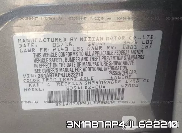 3N1AB7AP4JL622210 фото 10