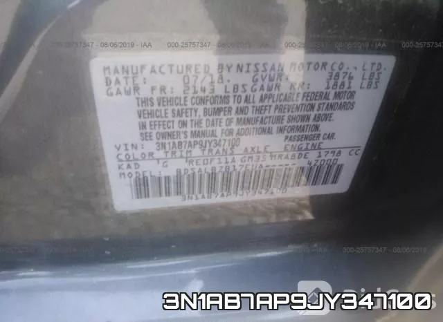 3N1AB7AP9JY347100 фото 10