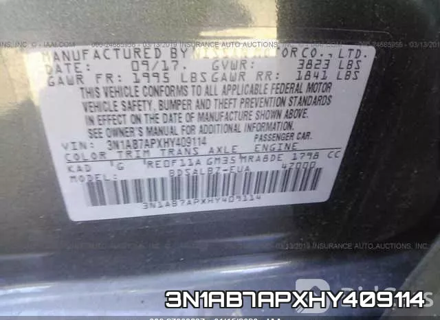 3N1AB7APXHY409114 фото 10