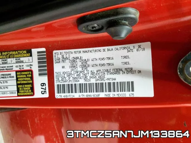 3TMCZ5AN7JM133864 фото 2