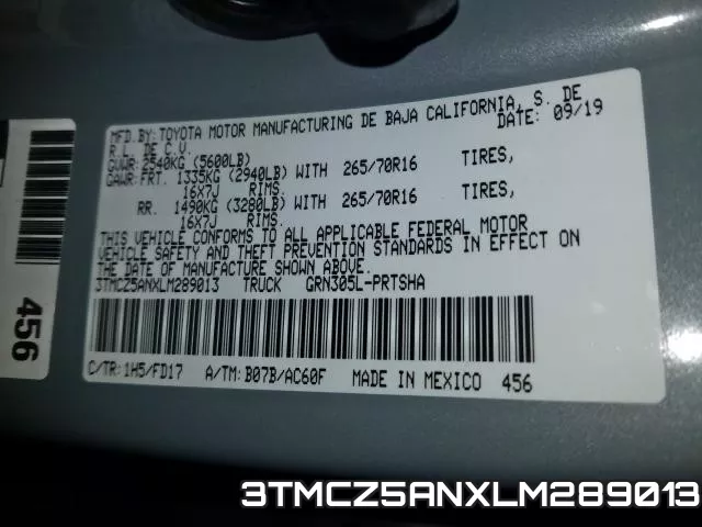 3TMCZ5ANXLM289013 фото 2