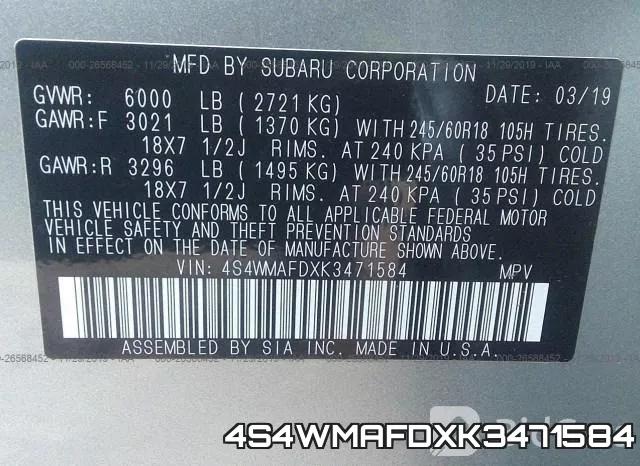 4S4WMAFDXK3471584 фото 10