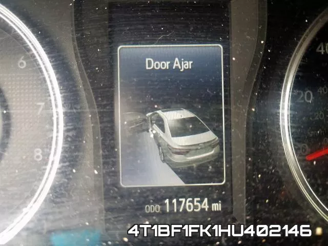 4T1BF1FK1HU402146 фото 9