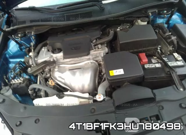 4T1BF1FK3HU780498 фото 2
