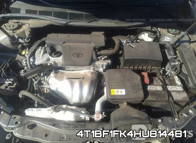 4T1BF1FK4HU814481 фото 2