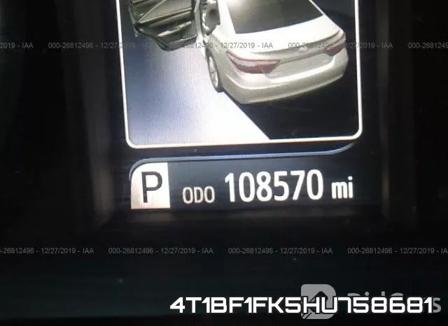 4T1BF1FK5HU758681 фото 8