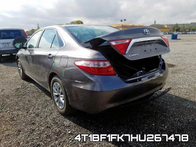 4T1BF1FK7HU267478 фото 4