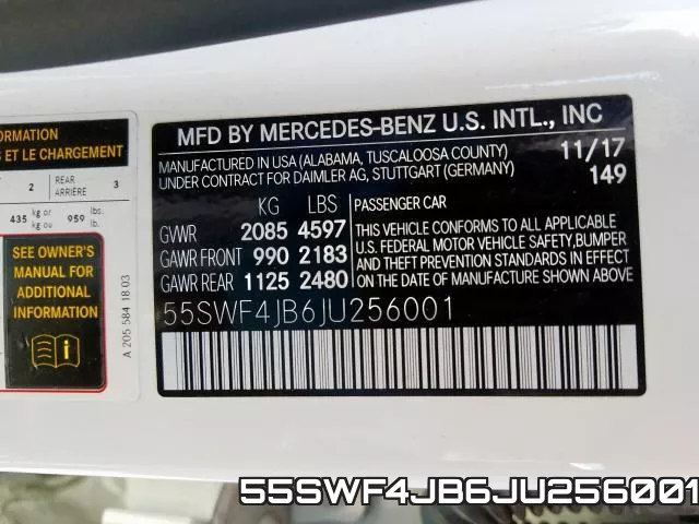 55SWF4JB6JU256001 фото 2