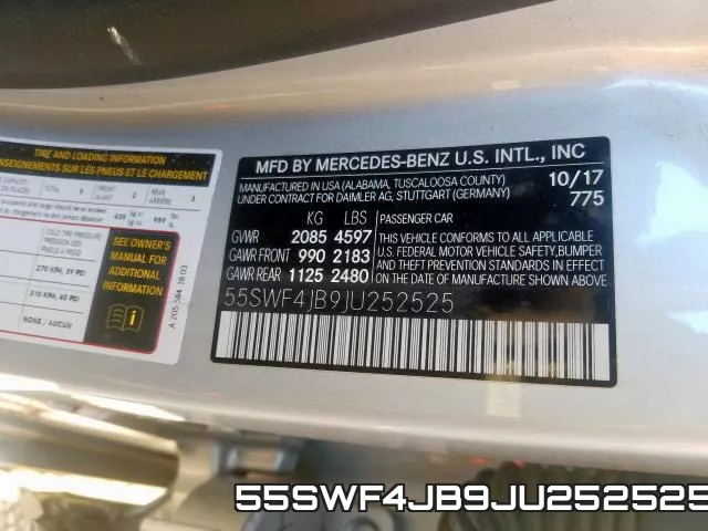 55SWF4JB9JU252525 фото 2