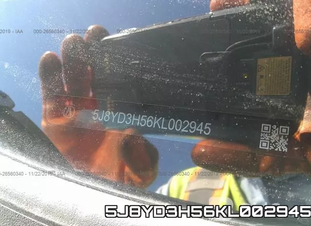 5J8YD3H56KL002945 фото 10