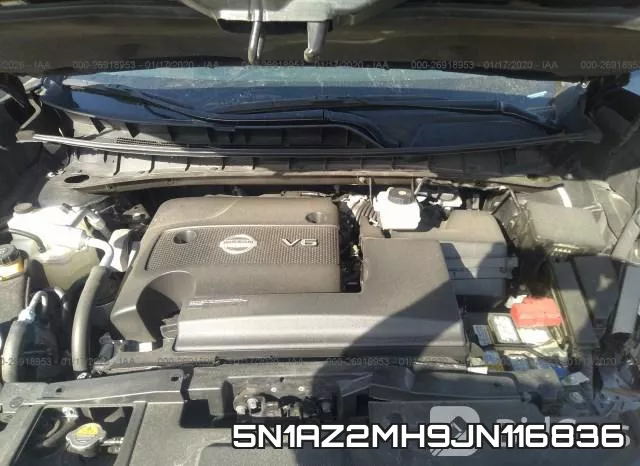 5N1AZ2MH9JN116836 фото 2