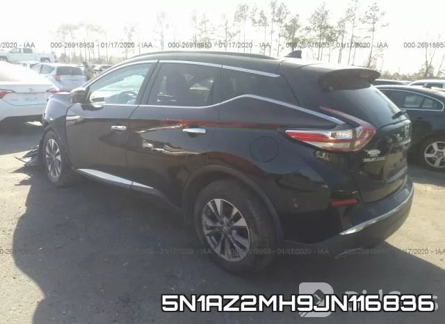 5N1AZ2MH9JN116836 фото 4
