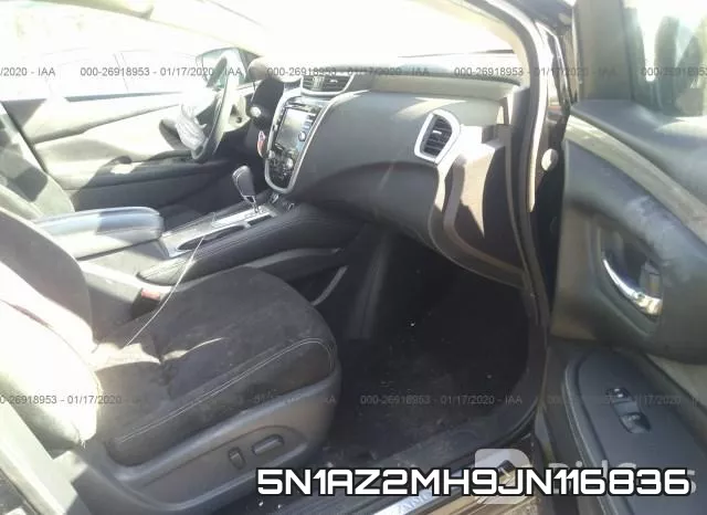 5N1AZ2MH9JN116836 фото 6