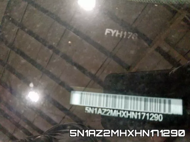 5N1AZ2MHXHN171290 фото 2