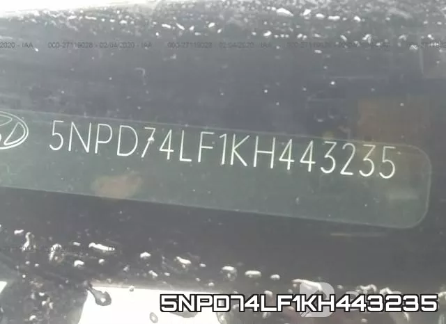 5NPD74LF1KH443235 фото 10