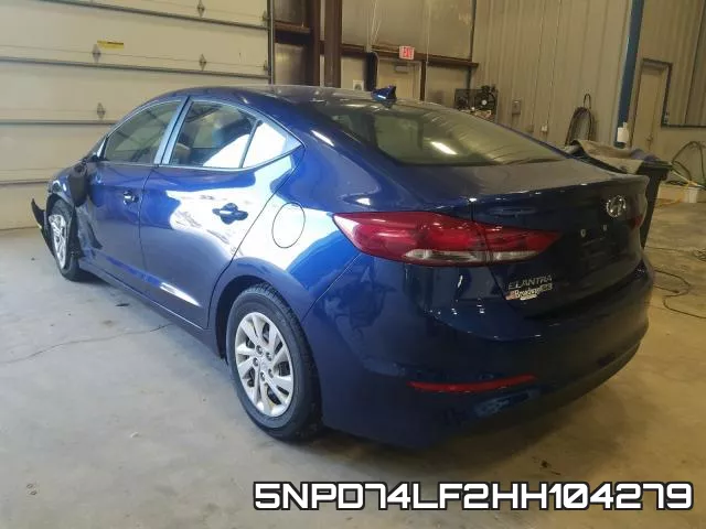 5NPD74LF2HH104279 фото 4