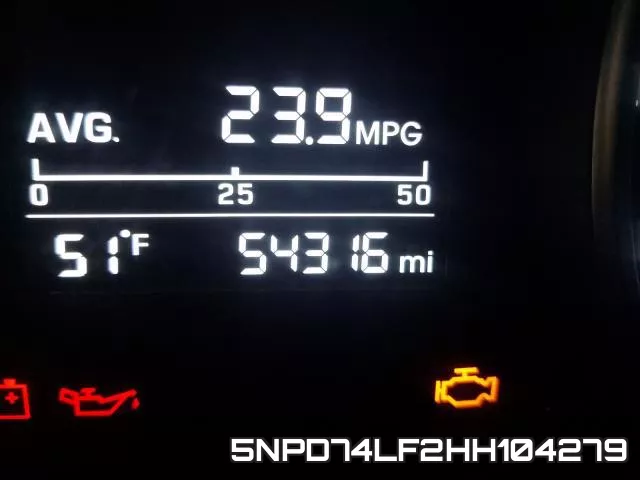 5NPD74LF2HH104279 фото 9