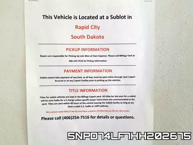 5NPD74LF7HH202675 фото 10
