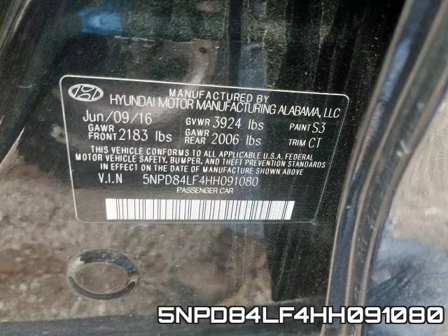 5NPD84LF4HH091080 фото 2