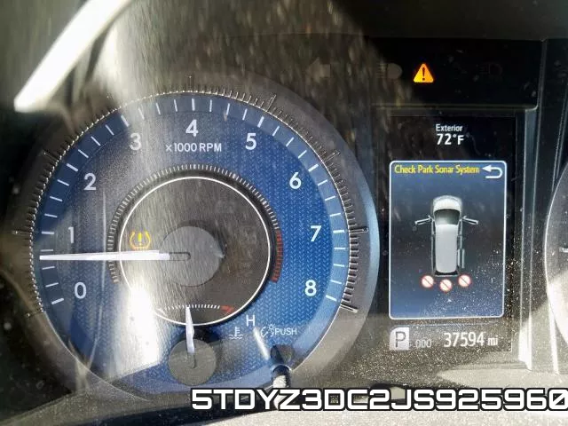 5TDYZ3DC2JS925960 фото 9
