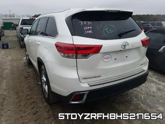5TDYZRFH8HS217654 фото 4