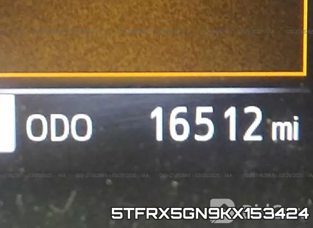 5TFRX5GN9KX153424 фото 8