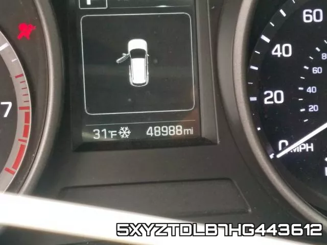 5XYZTDLB7HG443612 фото 9