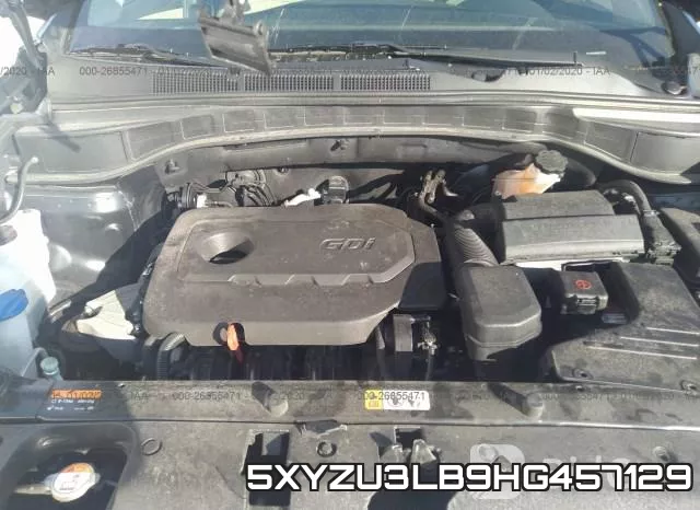 5XYZU3LB9HG457129 фото 2