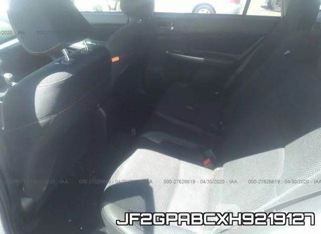 JF2GPABCXH9219127 фото 9