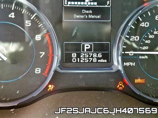 JF2SJAJC6JH407569 фото 9