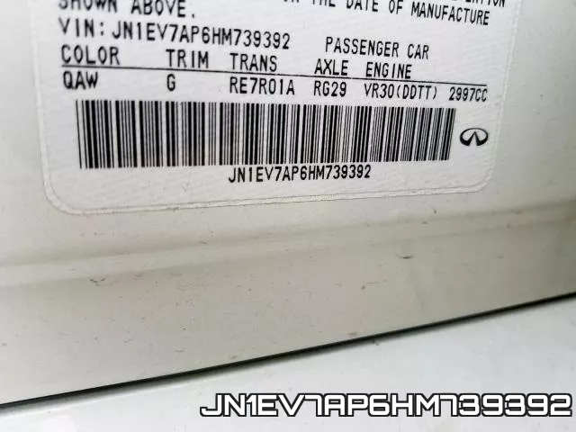 JN1EV7AP6HM739392 фото 2