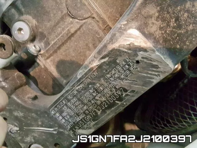 JS1GN7FA2J2100397 фото 2