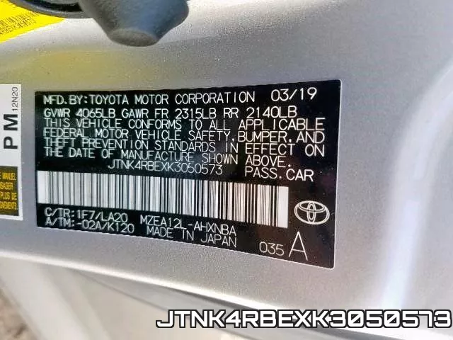 JTNK4RBEXK3050573 фото 2