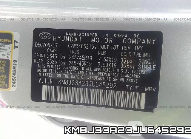 KM8J33A23JU645292 фото 10