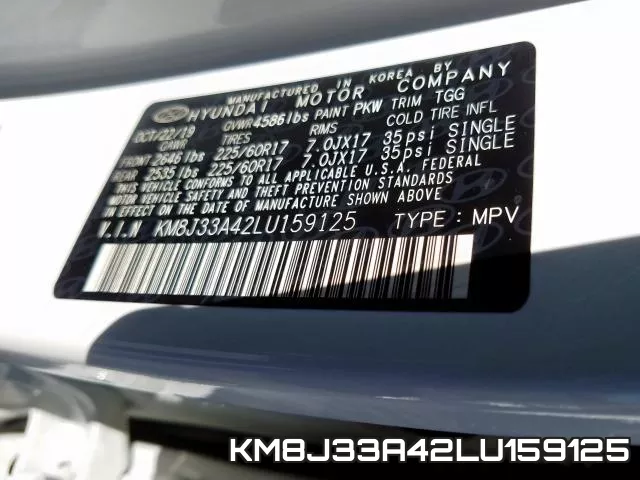 KM8J33A42LU159125 фото 2