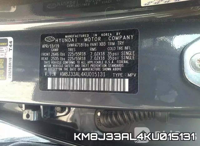 KM8J33AL4KU015131 фото 10