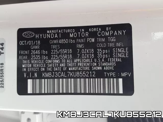 KM8J3CAL7KU855212 фото 2