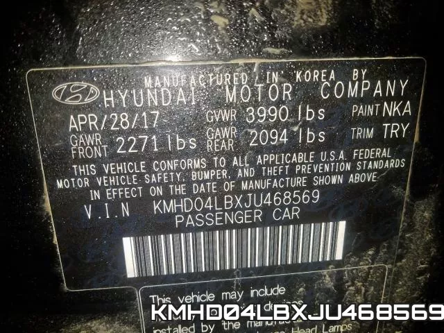 KMHD04LBXJU468569 фото 2