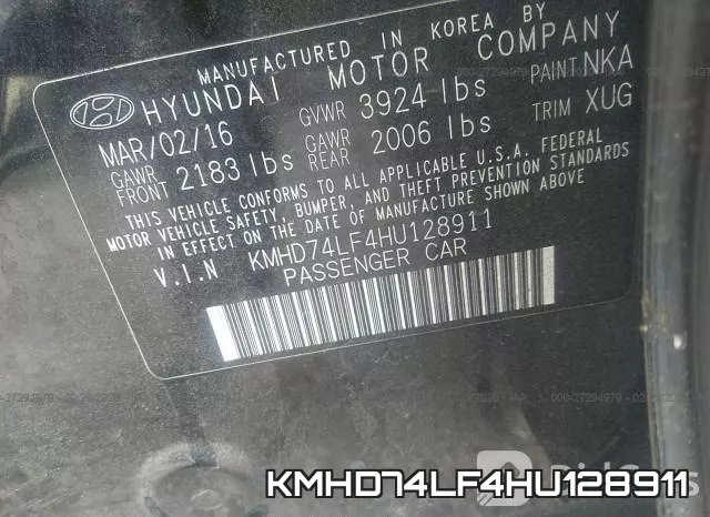 KMHD74LF4HU128911 фото 10